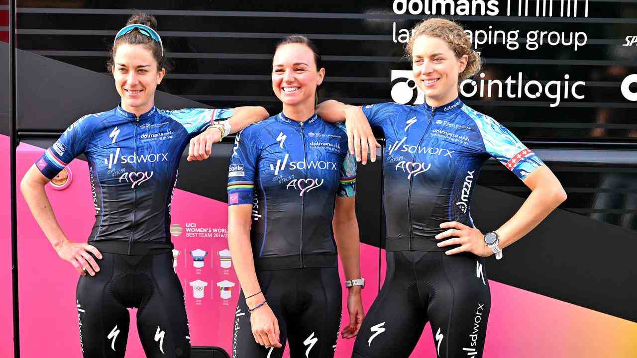 SD Worx disputera la première étape du Tour de France Femmes dimanche dans un maillot conçu par Amy Pieters.