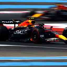 Verstappen travaille sur Q2 en qualifications au Paul Ricard