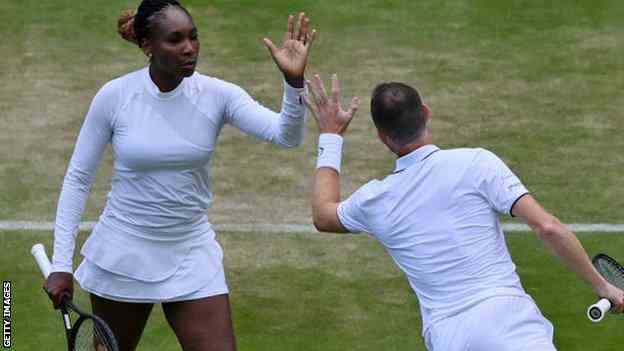 Wimbledon Venus Williams et Jamie Murray remportent le premier