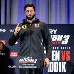 Ben Saddik assomme Adegbuyi sur GLORY 81 avec KO au