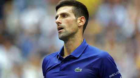 Djokovic publie une declaration a lUS Open — Sport
