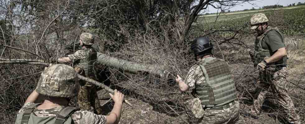 La contre offensive ukrainienne dans le sud fait entrer la guerre