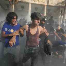 Lambassade des Pays Bas a Bagdad evacuee Des combats de feu