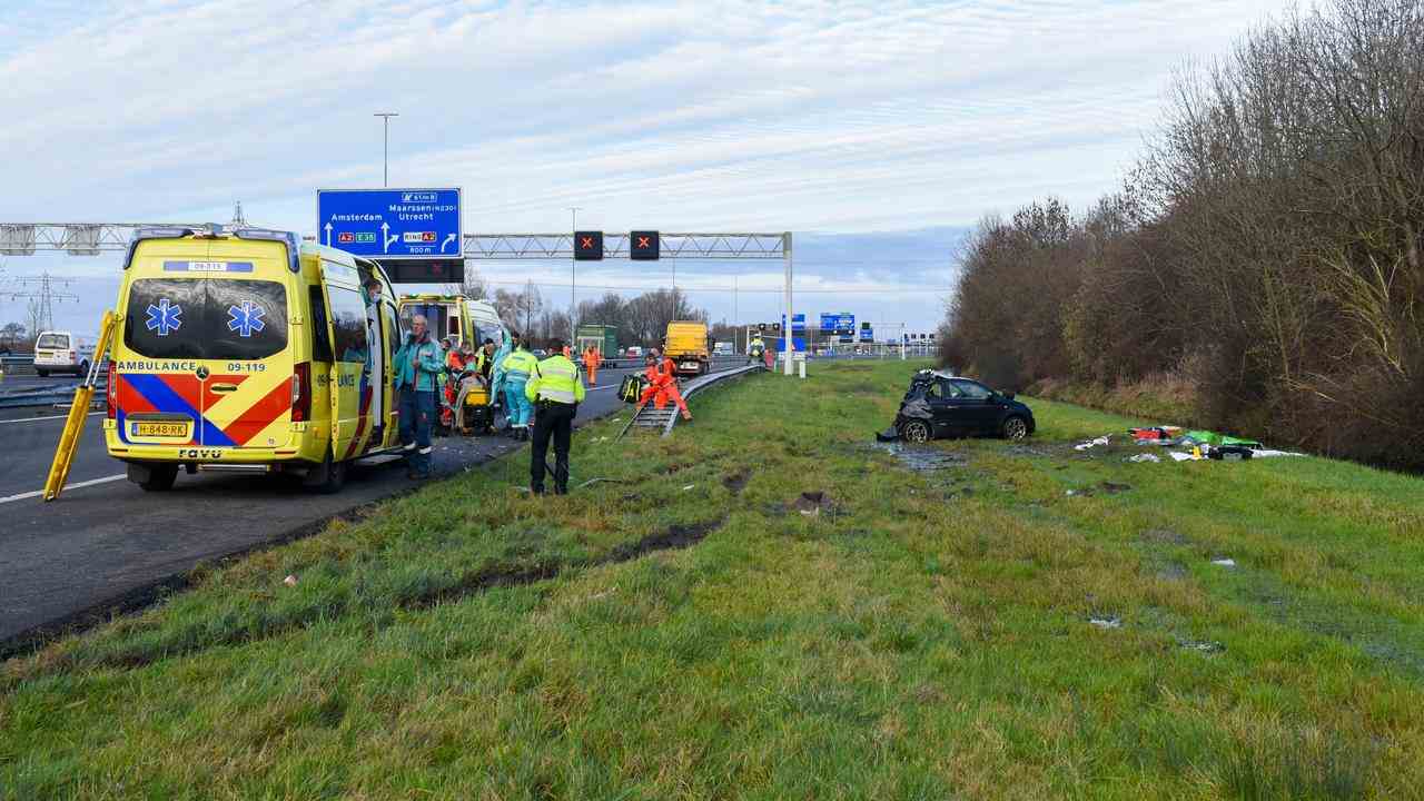 Robin van Roosmalen a été grièvement blessé dans un accident de voiture sur l'A2 près de Nieuwegein en janvier de l'année dernière.