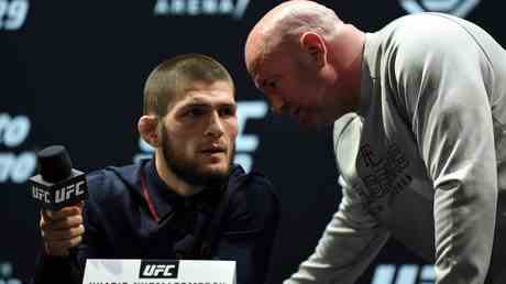 Le patron de lUFC snobe Khabib — Sport