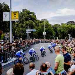 Les coureurs apprecient le depart neerlandais de la Vuelta