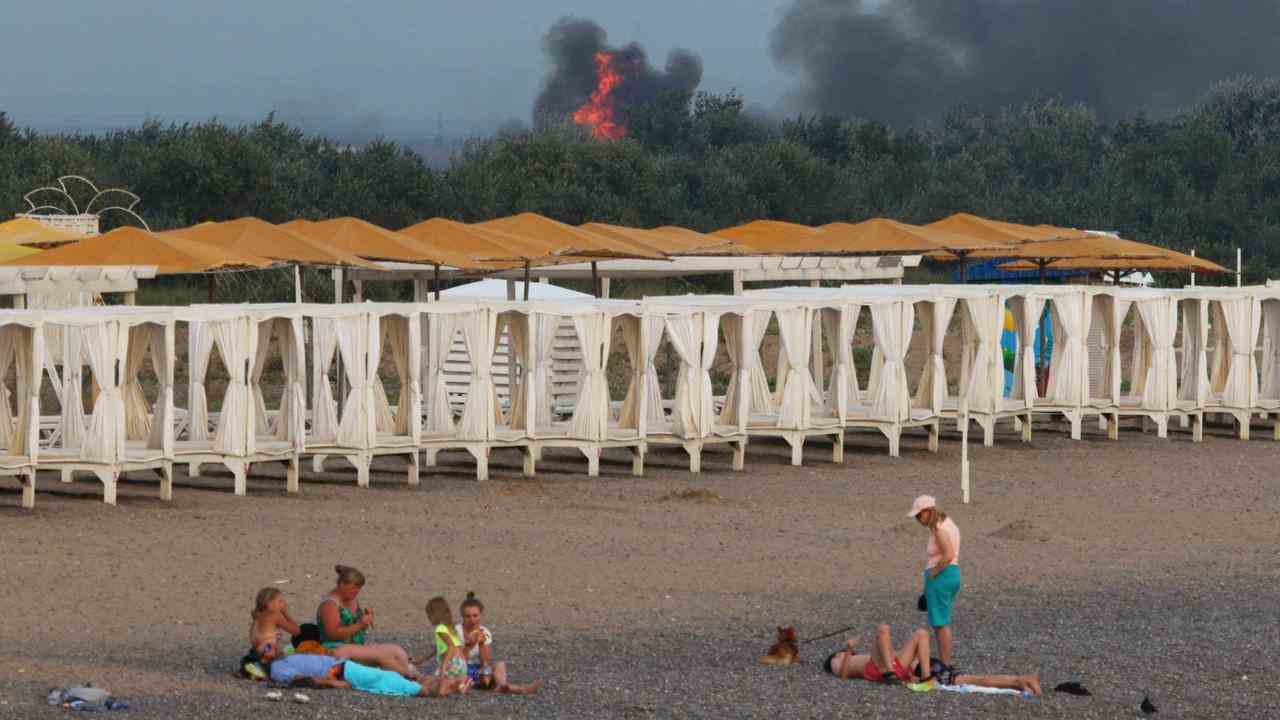 Les explosions en Crimée ont eu lieu sur une base aérienne sur la côte de la mer Noire.