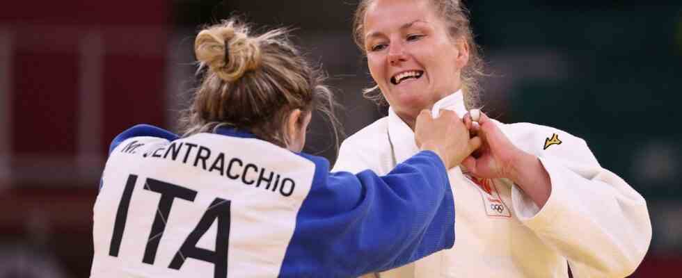 Judoka Franssen 32 ans met fin a sa carriere