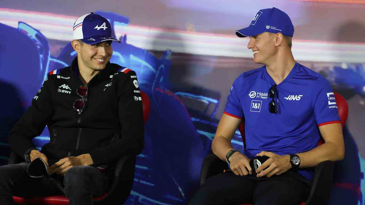 Esteban Ocon et Mich Schumacher