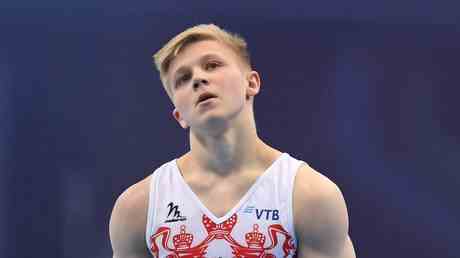 Le gymnaste russe Z apprend si lappel de linterdiction reussit