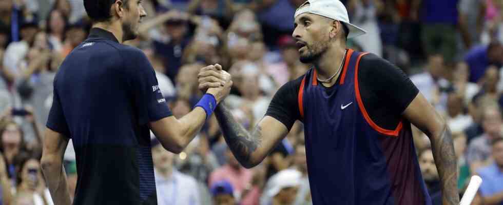 Medvedev Kyrgios peut gagner lUS Open il a joue