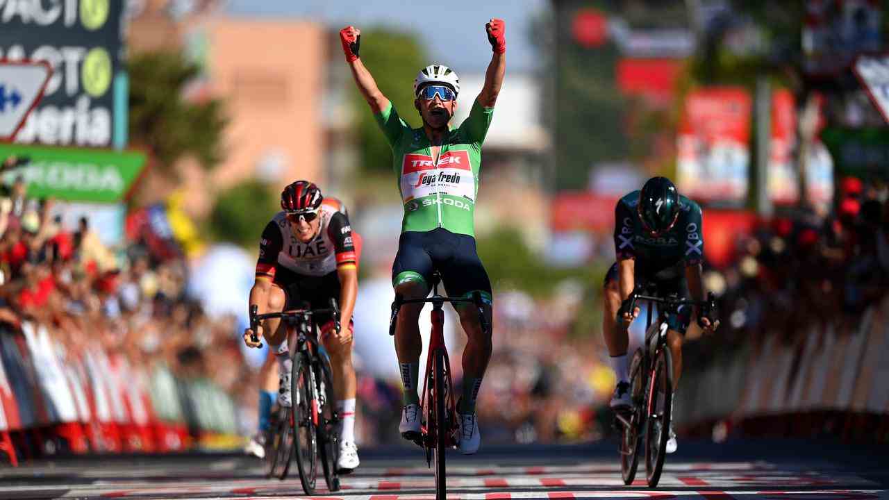 Mads Pedersen a remporté au sprint sa deuxième victoire d'étape dans cette Vuelta.