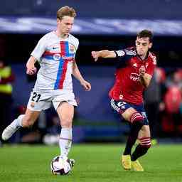 Belle passe decisive Frenkie de Jong sauve Barcelone apres le