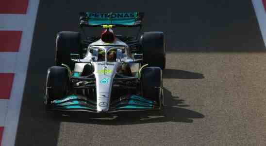 Hamilton attend avec impatience les derniers metres dans la Mercedes
