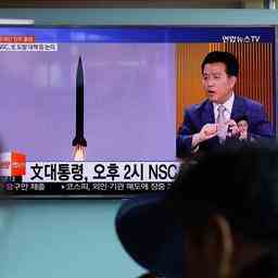 La Coree du Nord lance 10 missiles la Coree du