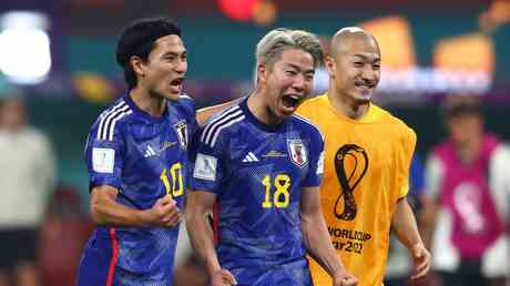 La riposte du Japon etourdit les Allemands desoles Sport