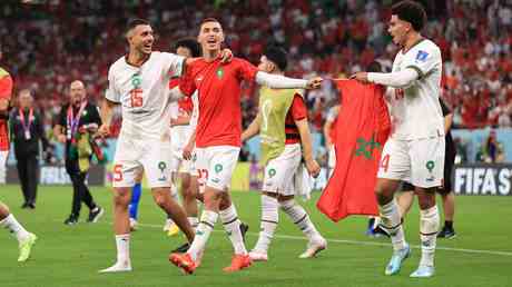 Le Maroc a battu la Belgique lors dune victoire memorable