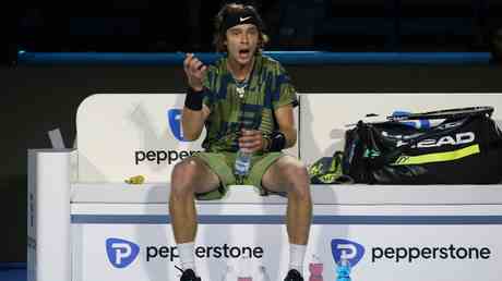 Le Russe Rublev rate la confrontation avec Djokovic — Sport