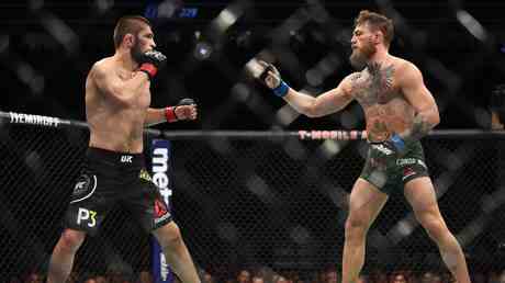 McGregor repond a Khabib avec un empannage du plan du