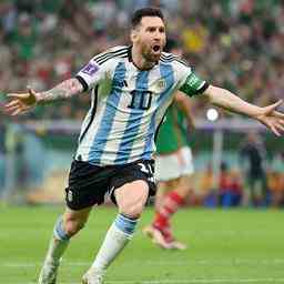 Messi soulage apres une importante victoire en Argentine Mais