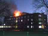 Asielzoekerscentrum in Middelburg ontruimd na brand op vierde verdieping