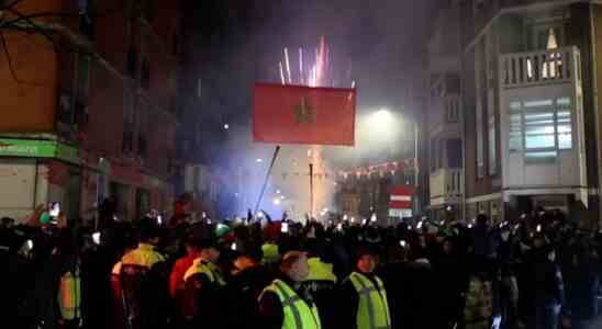 De nombreuses arrestations apres la victoire du Maroc en Coupe