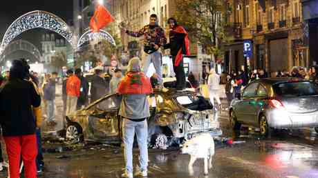 La police belge en alerte avant les matchs decisifs de