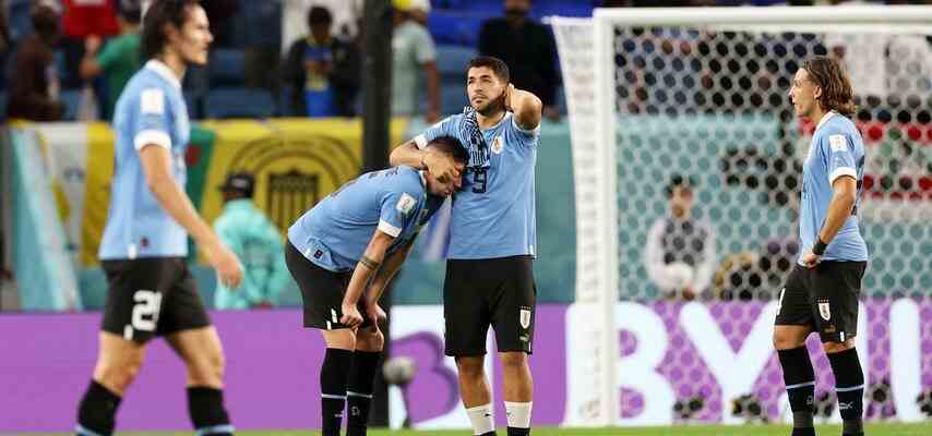 Suarez et lUruguay elimines de la Coupe du monde