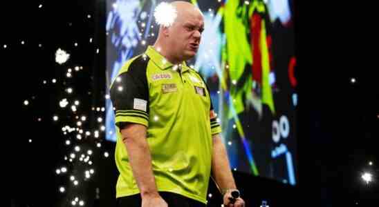 Van Gerwen favori de la Coupe du monde apres une