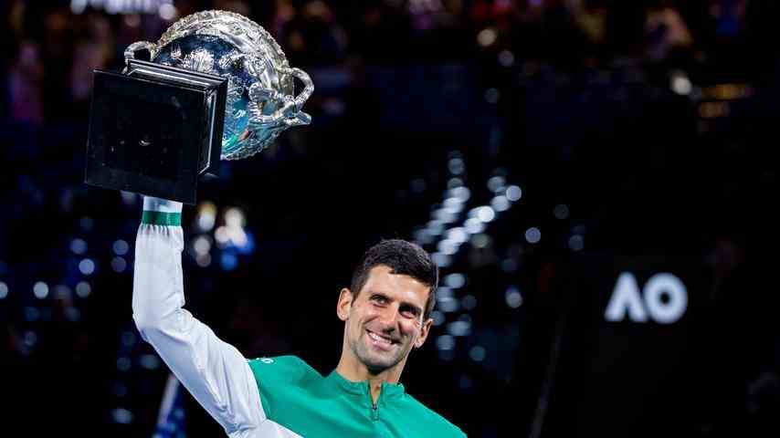 1675002956 25 Djokovic egale Nadal decouvrez ses 22 titres du Grand Chelem