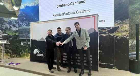 Aragon presente a Fitur la candidature de Canfranc Pirineos pour