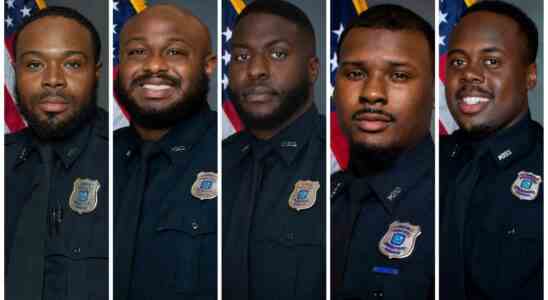 Cinq policiers afro americains arretes aux Etats Unis pour avoir battu a