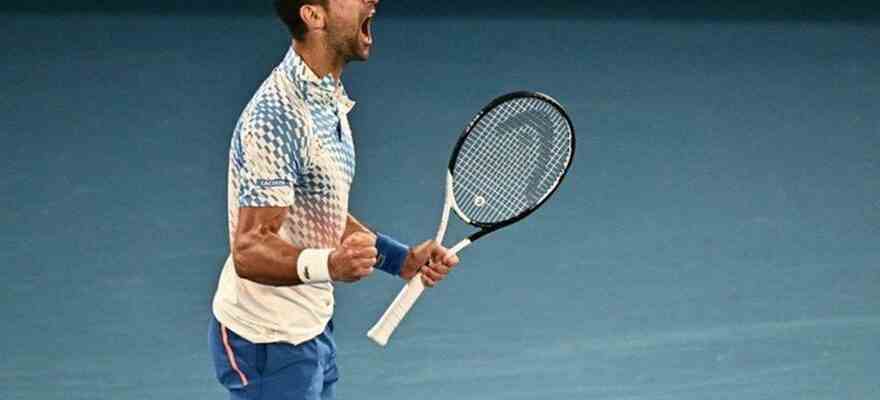 Djokovic renverse Rublev pour acceder aux demi finales australiennes