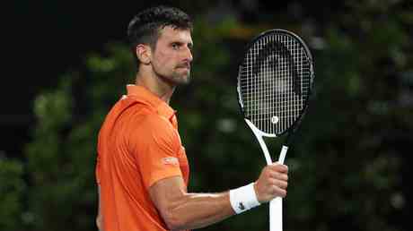 Djokovic souvre sur la mechante — Sport