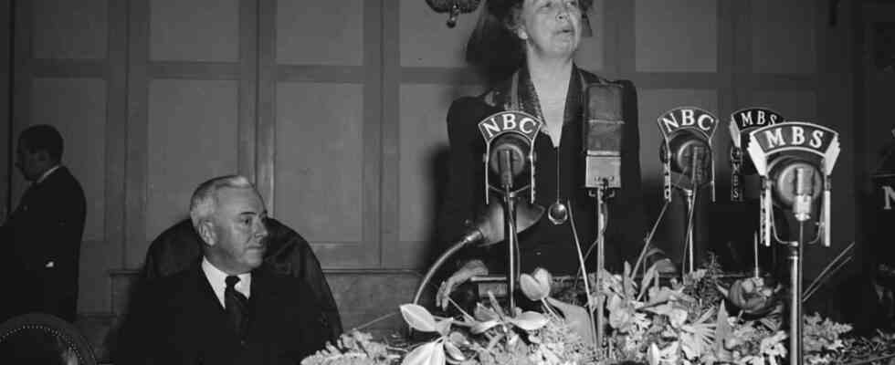 Eleanor Roosevelt la Premiere Dame qui nautorisait que les femmes