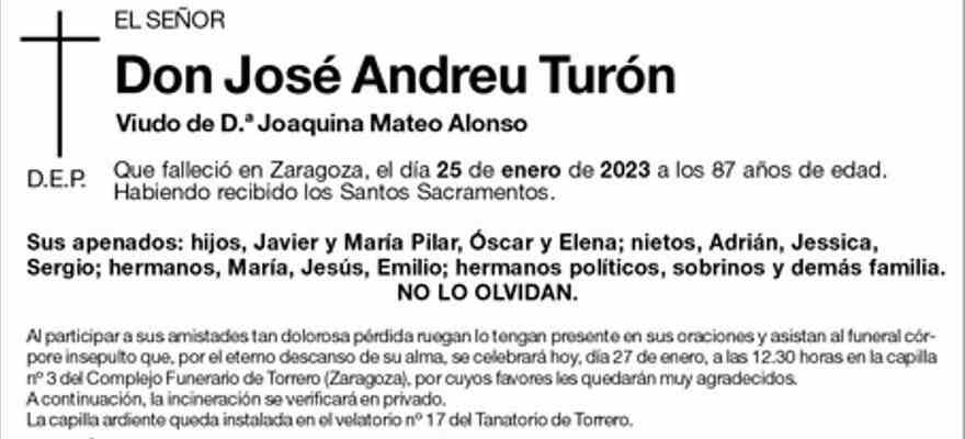 Jose Andreu Turon