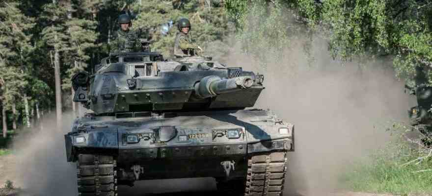 Le char Leopard 2 a la force de 6 Ferrari