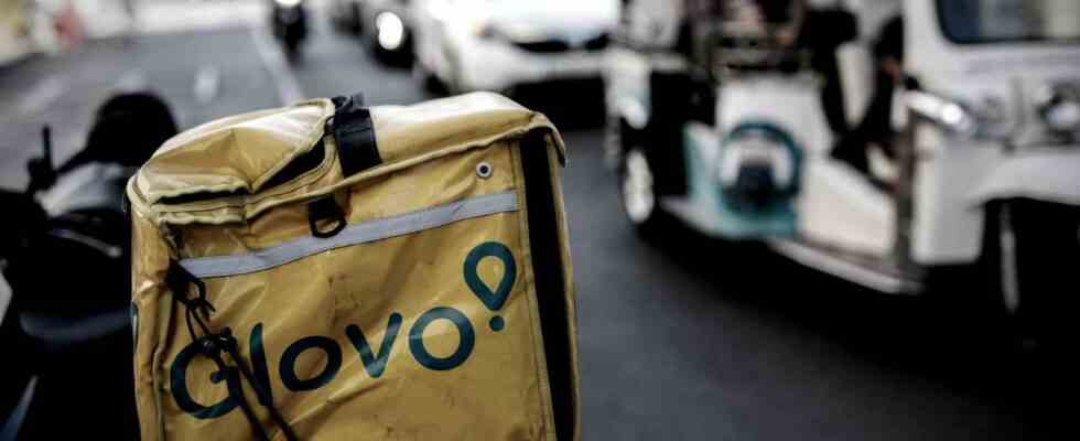 Le travail inflige une amende de 57 millions a Glovo