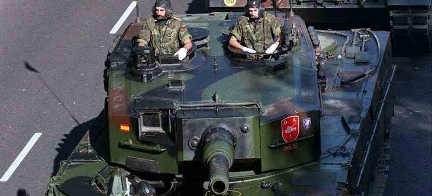 Les chars Leopard que lEspagne enverra en Ukraine seront jusqua