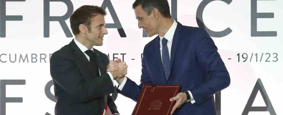 Sanchez et Macron scellent leur pacte energetique pour concourir ensemble