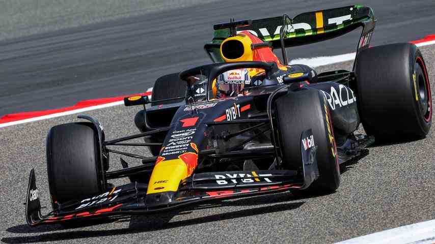 1677150112 734 Red Bull a affute la voiture vainqueur du titre Verstappen