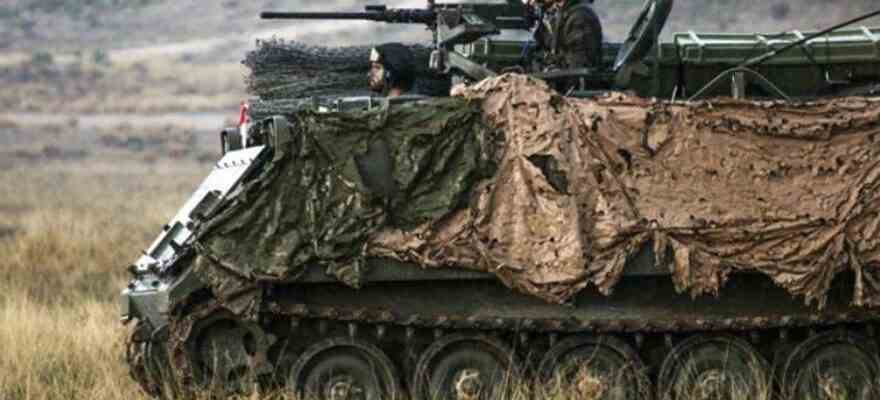 Guerre en Ukraine La Defense envoie 20 vehicules blindes