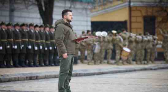 LUkraine rend hommage aux morts un an apres linvasion