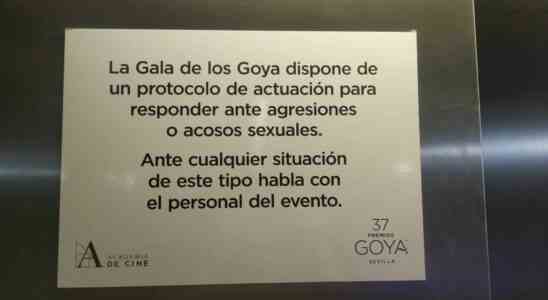 La Film Academy pose des affiches aux Goya Awards pour