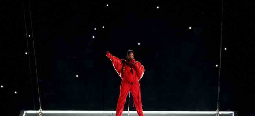 La performance de Rihanna au Superbowl 2023 en images