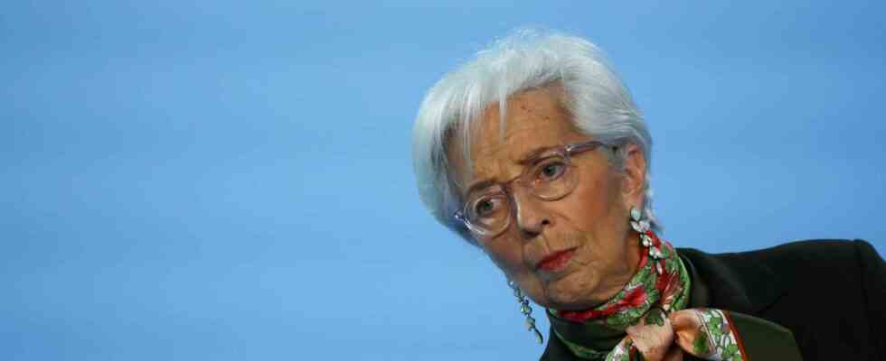 Lagarde BCE annonce des hausses de taux au dela de mars