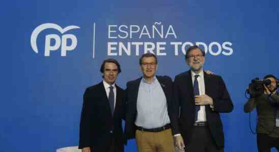Le Parti populaire se vante de lunite avec Aznar et