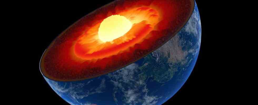 Le noyau de la Terre pourrait causer detranges anomalies selon
