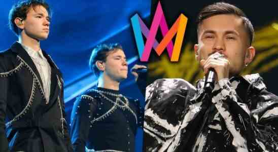 Marcus Martinus et Paul Rey nouveaux finalistes du Melodifestivalen