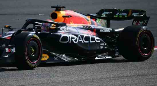 Red Bull a affute la voiture vainqueur du titre Verstappen